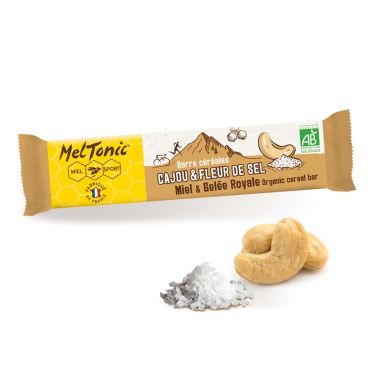 Ekologisk müslibar Meltonic - Cashewnötter och Guérandesalt