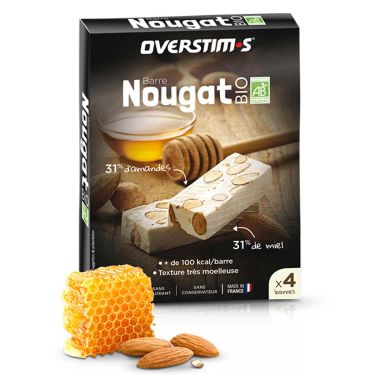 Bio nougatbar Overstim.s x 4