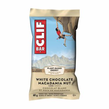 Energibar Clif Bar - Havre och macadamianötter, vit chokladsmak