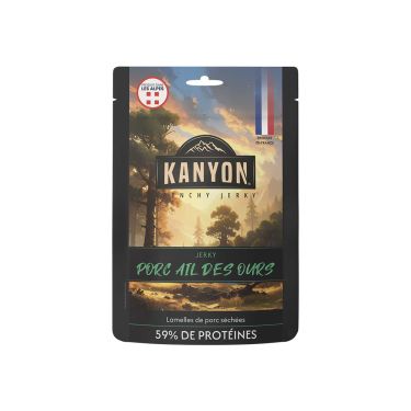 Pork Jerky Kanyon - Fläsk med Ramslök - 25 g